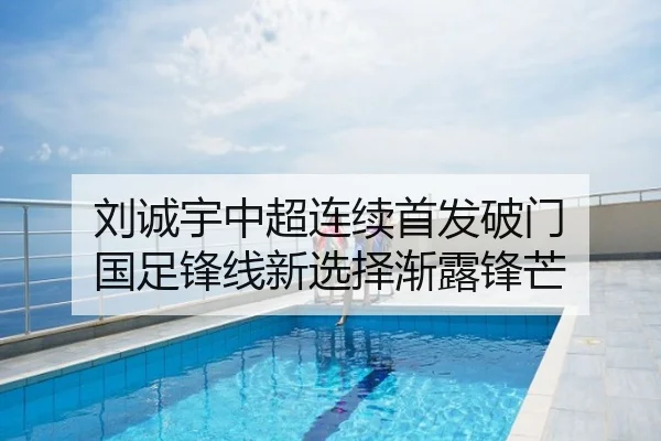 刘诚宇中超连续首发破门 国足锋线新选择渐露锋芒